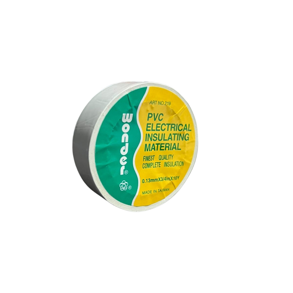 Wonder PVC Insulation Tape - 18mm X 5.5mts (White)