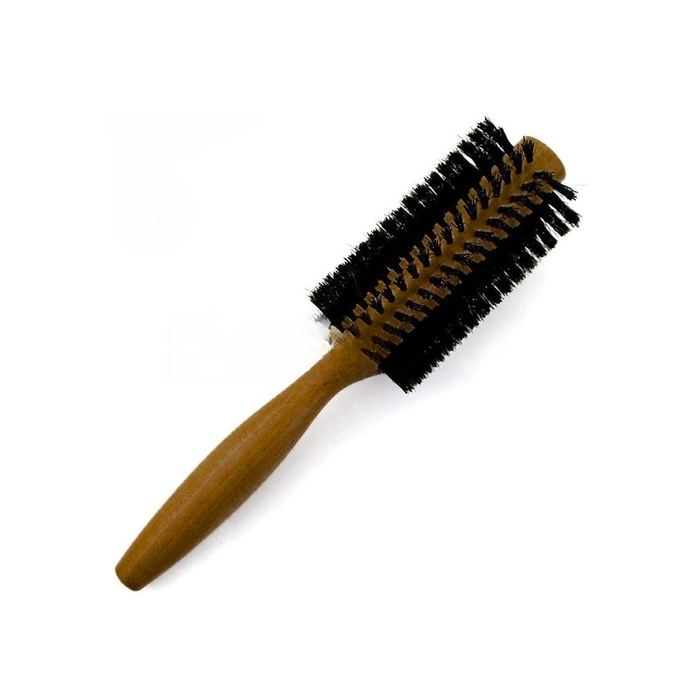 Wood Handle Round Hair Dressing Styling Brush