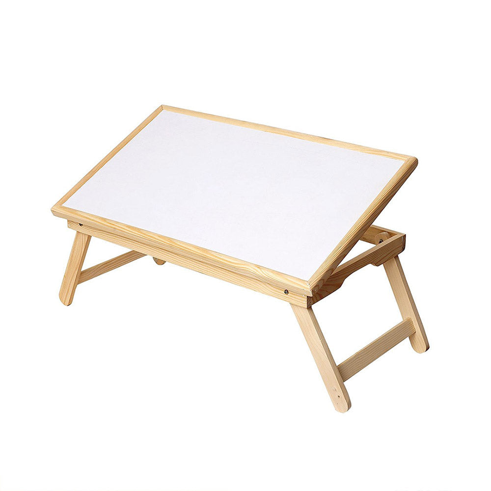 Wooden White Top Bedmate Folding Kids /Home Office Reading Writing Study