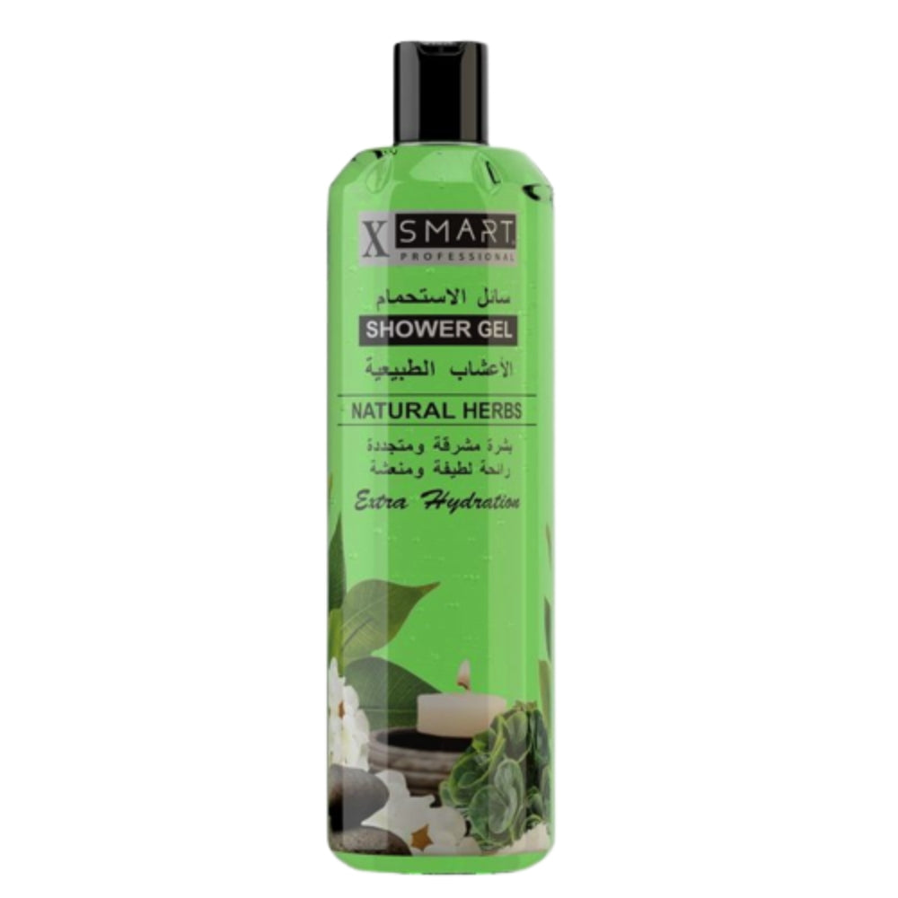X Smart Shower Gel Natural Herbs Extra Hydration 1000ml