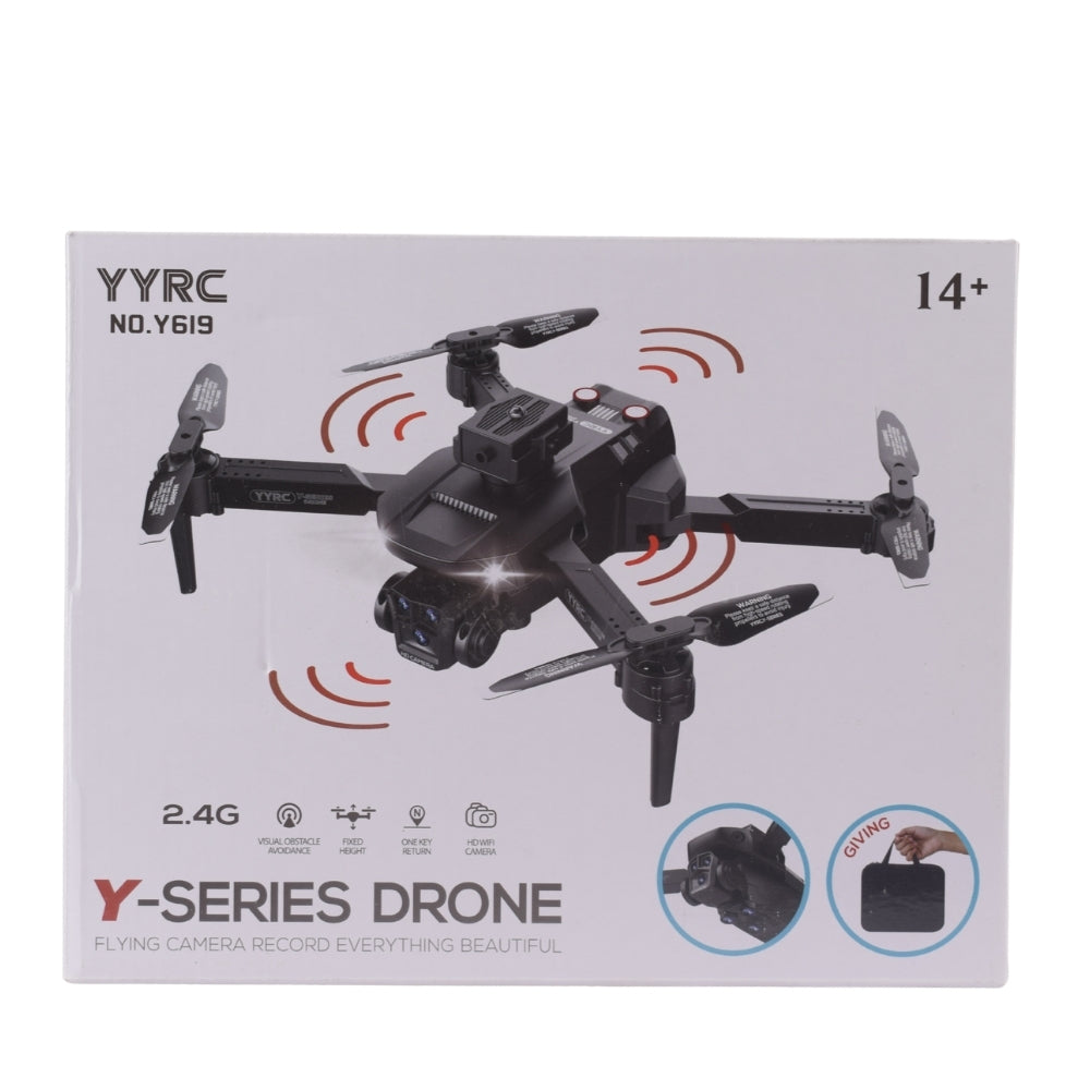 YYRC Y-Series Drone – Foldable Camera Drone (Model Y619)