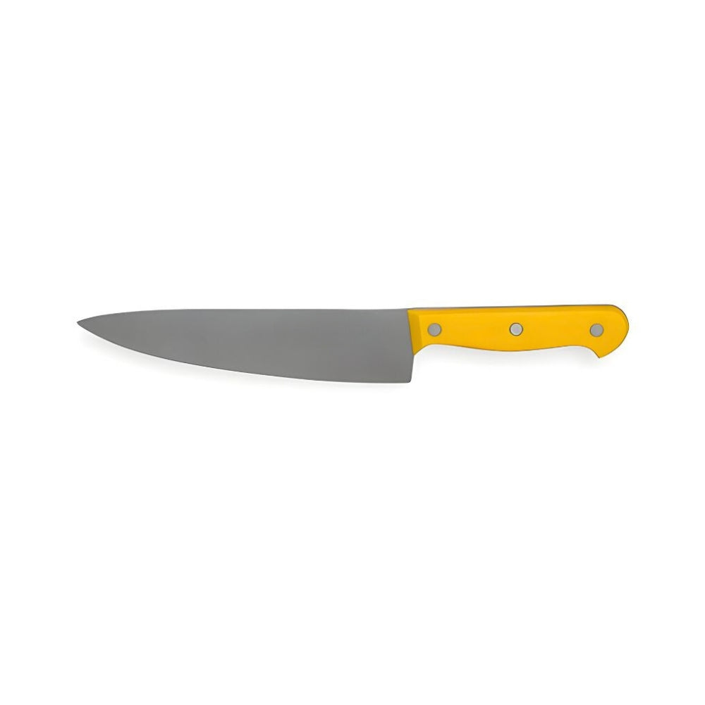 Yellow And Orange 26 cm Chef's Knife Chef Cook Blade Case Cutlery Knives Roll Steel New Ergo Handle