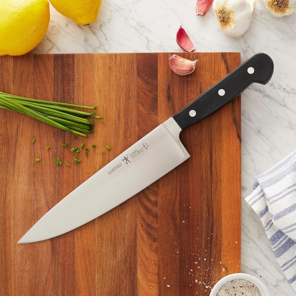 Yellow And Orange 26 cm Chef's Knife Chef Cook Blade Case Cutlery Knives Roll Steel New Ergo Handle
