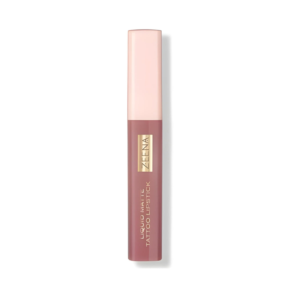 Zeena Liquid Matte Tattoo Lipstick 020 Rosy Nude