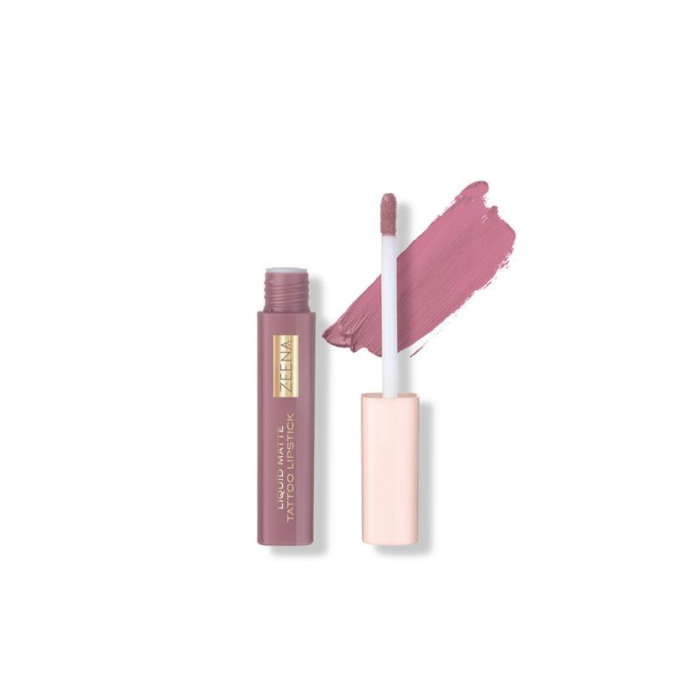 Zeena Liquid Matte Tattoo Lipstick 030 Exotic Nude
