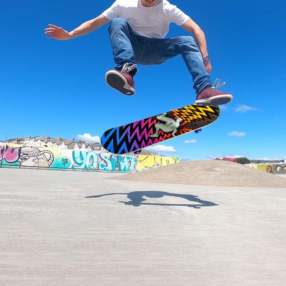 Zig Zag Skateboard 80X20CM