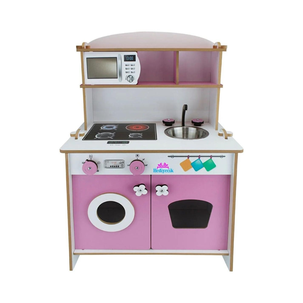 hediyecik Wooden Toys - Pink - 3+ Years