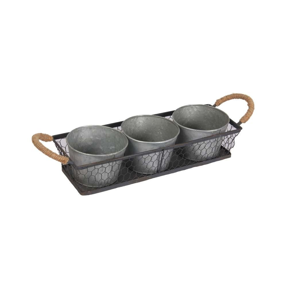 Iron Basket Multi Purpose 4 Pcs
