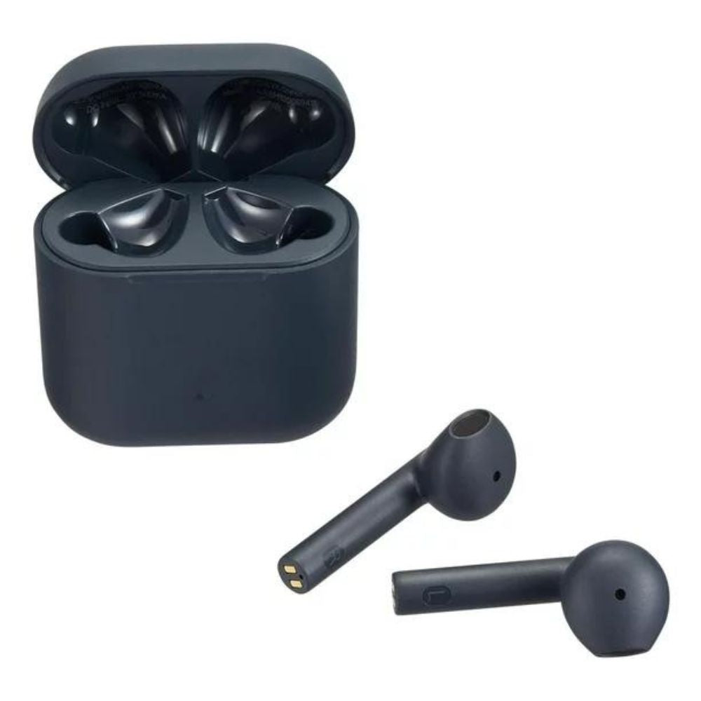 onn. Wireless In-Ear Earphones with Environmental Noise Cancellation Microphone & Charging Case
