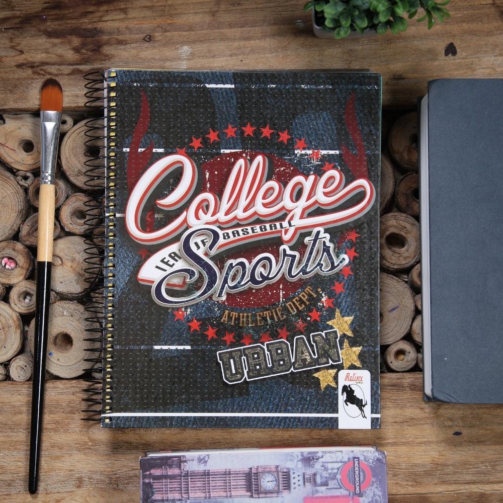 piral Notebook By Star For Students Divided Into 10 Sections 240 Sheets