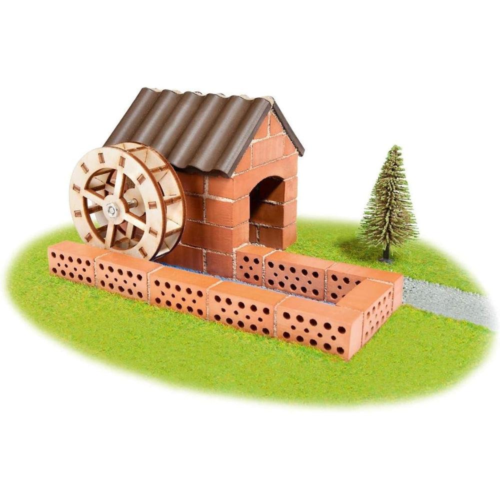 Teifoc 4030 - Watermill - Build With Real Bricks & Cement