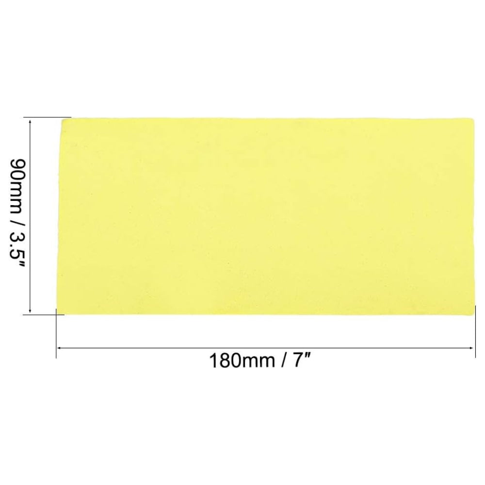 uxcell Sander Block 7 X 3.5 Inch Sandpaper Sheet Holder Hand Tool with Sponge Handle for Sanding Grinding Polishing
