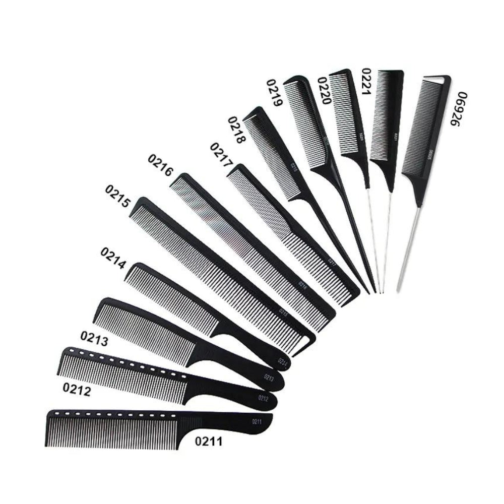 wholesale Salon Hairdresser Barber Professional Hair Cutting Comb Hair Combs Brush Bareber Supply Cutting Comb